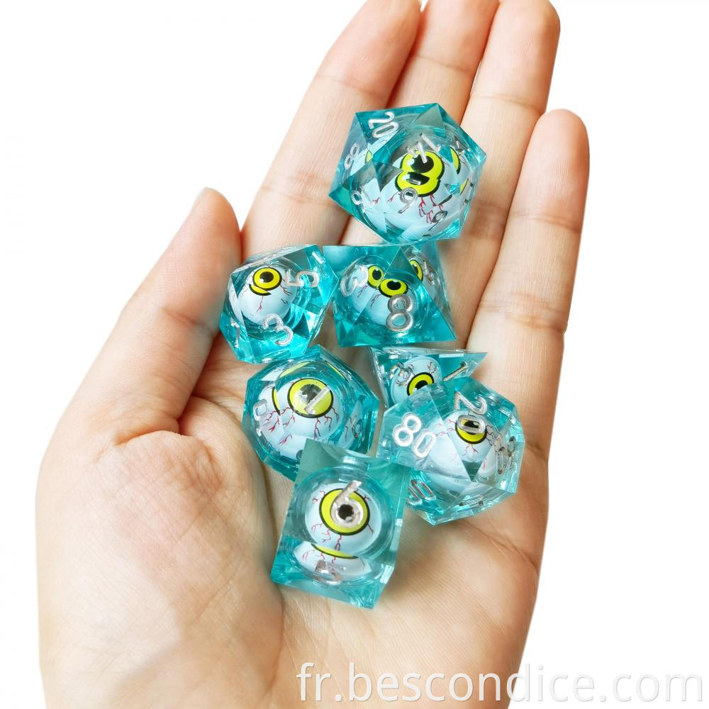 Beholder Eye Liquid Core Pathfinder Rpg Dice 4